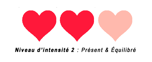 Parfums, Niveau d'intensité 2 => Présent
